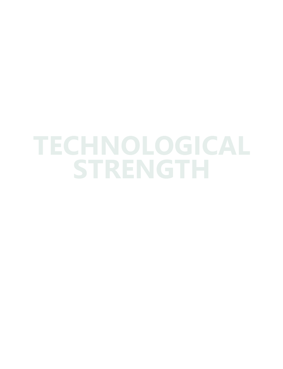 Technological strength
